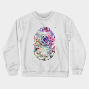 Diving helmet Crewneck Sweatshirt